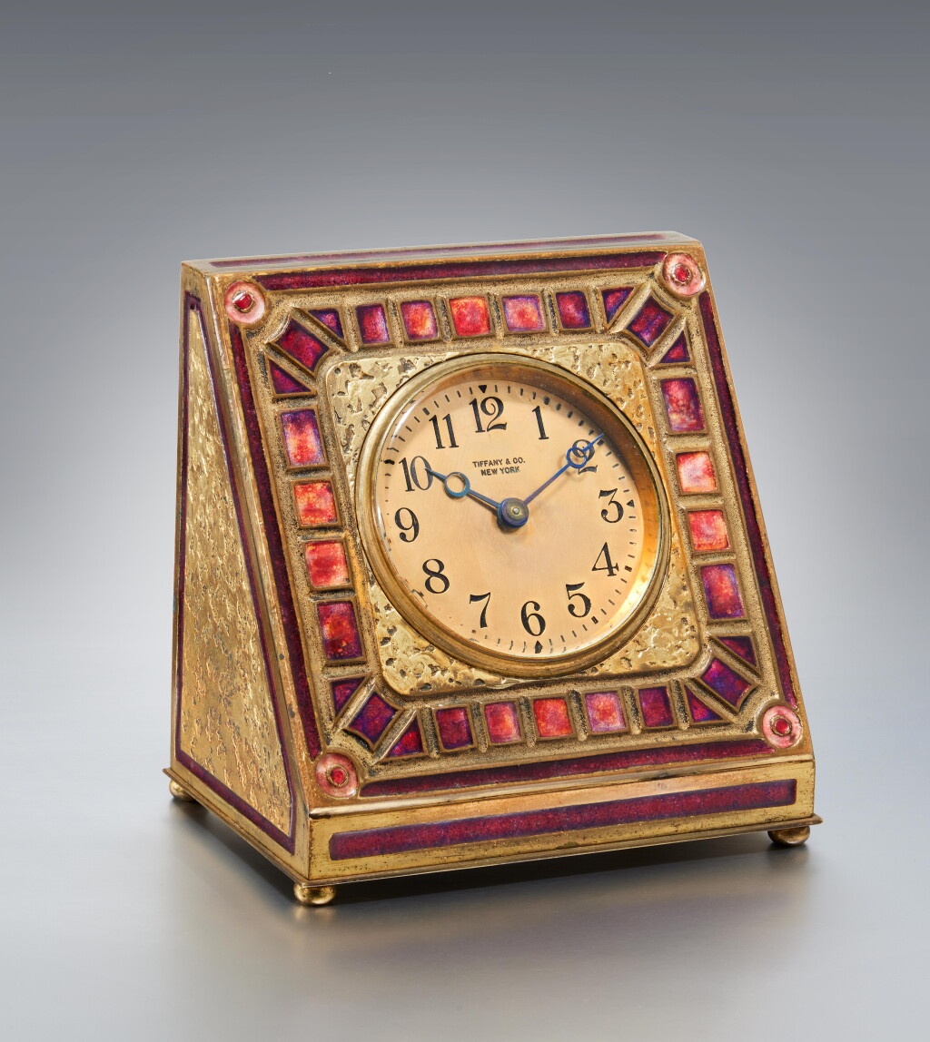 View full screen - View 1 of Lot 233. "Art Deco" Desk Clock.