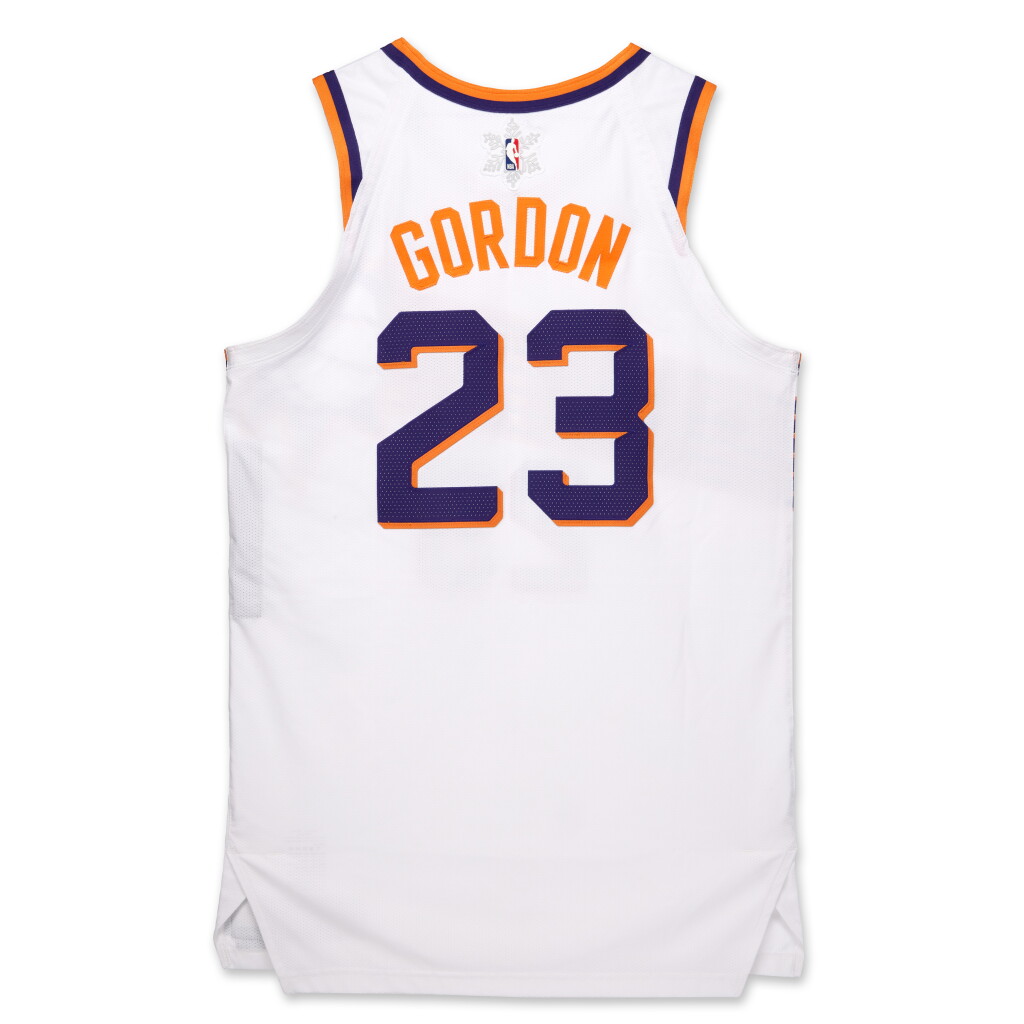 View full screen - View 1 of Lot 82. Eric Gordon 'Christmas Day' Phoenix Suns 2023-2024 Game Worn Association Edition Jersey.