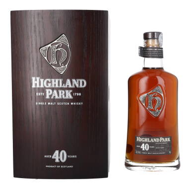 View full screen - View 1 of Lot 5307. Highland Park 40 Year 48.3 abv NV (1 BT70).