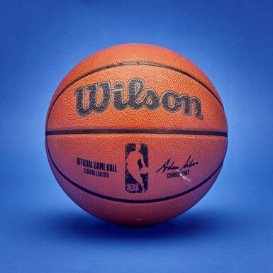 View full screen - View 1 of Lot 26. Game Issued 2025-2026 Orlando Magic Basketball | Probable Use.