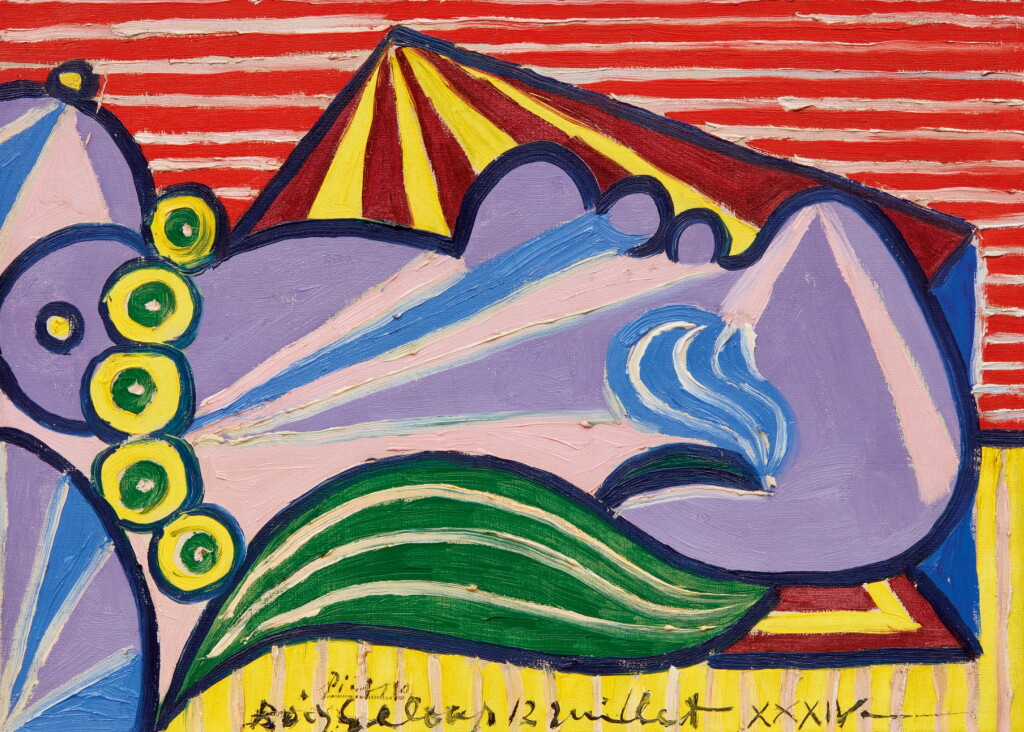 View full screen - View 1 of Lot 1014. PABLO PICASSO | TÊTE DE FEMME ENDORMIE.