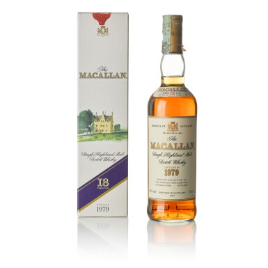 View full screen - View 1 of Lot 213. The Macallan 18 Year Old 43.0 abv 1979.