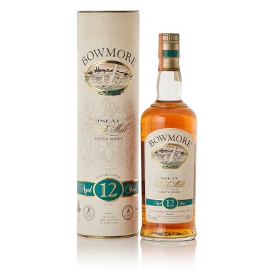 View full screen - View 1 of Lot 267. Bowmore 12 Year Old 40.0 abv NV (1 BT70).