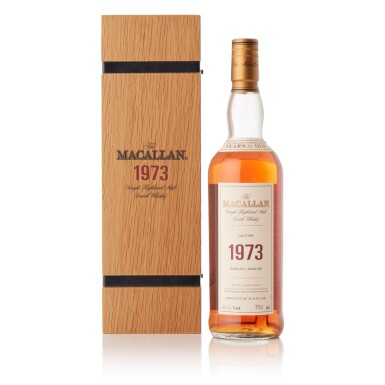 View full screen - View 1 of Lot 6008. The Macallan Fine & Rare 30 Year Old 60.6 abv 1973 (1 BT75).