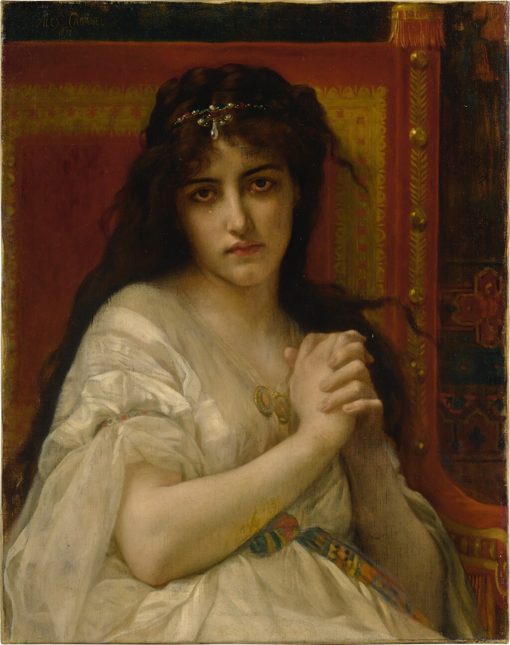 View full screen - View 1 of Lot 18. ALEXANDRE CABANEL | DESDÉMONE.