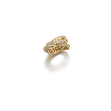 View full screen - View 1 of Lot 296. DIAMOND RING, 'TRINITY', CARTIER.