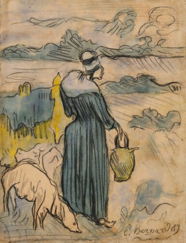 View full screen - View 1 of Lot 162. ÉMILE BERNARD | BRETONNE.