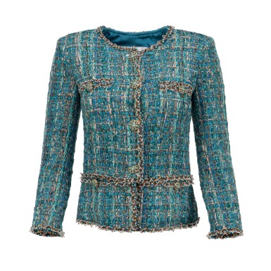 View full screen - View 1 of Lot 110. By Karl Lagerfeld 'Fantasy Tweed' Jacket, 'Egyptian' Collection, Métiers d'Art, Pre-Fall 2019.