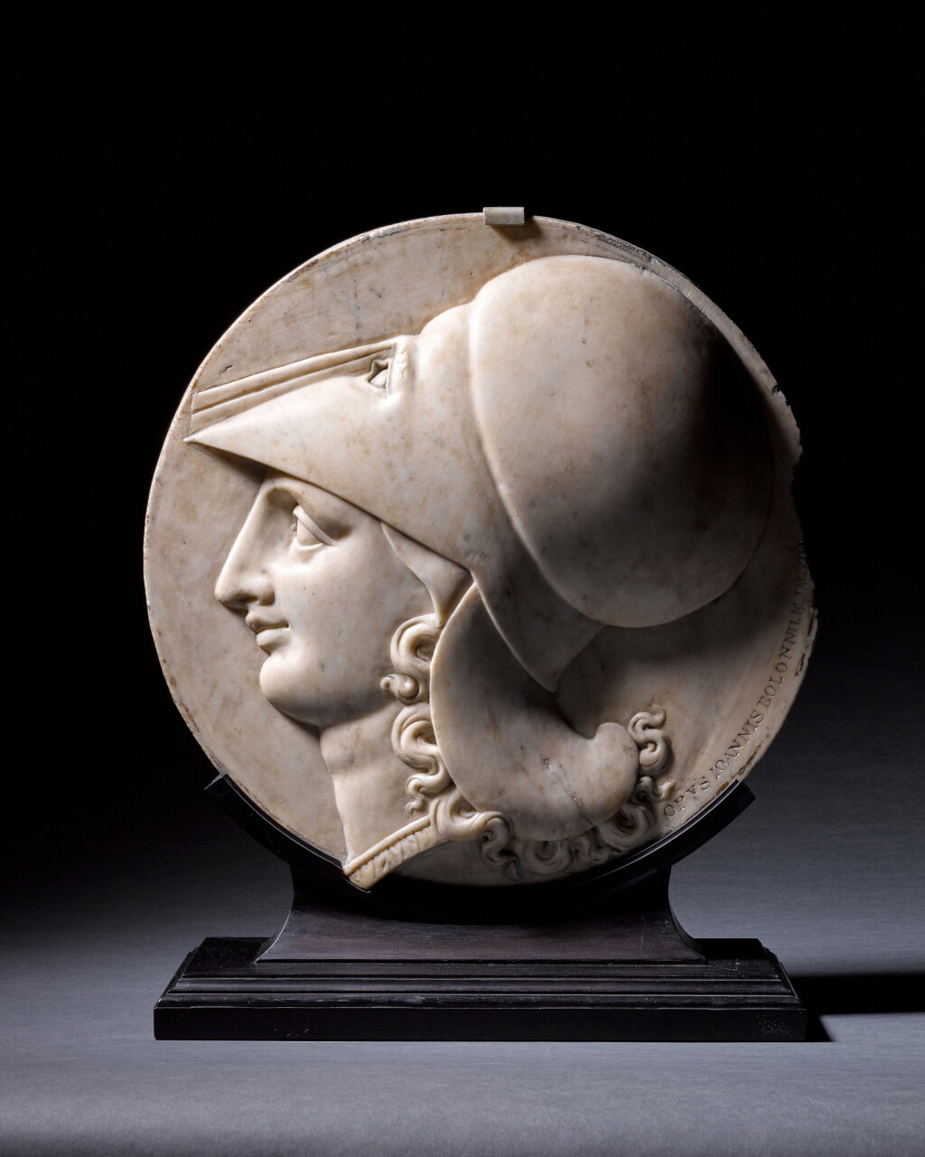 View full screen - View 1 of Lot 328. Roundel with Athena.