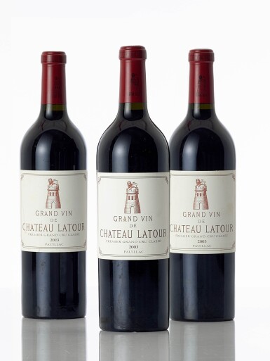 View full screen - View 1 of Lot 6230. Château Latour 2003 (12 BT).