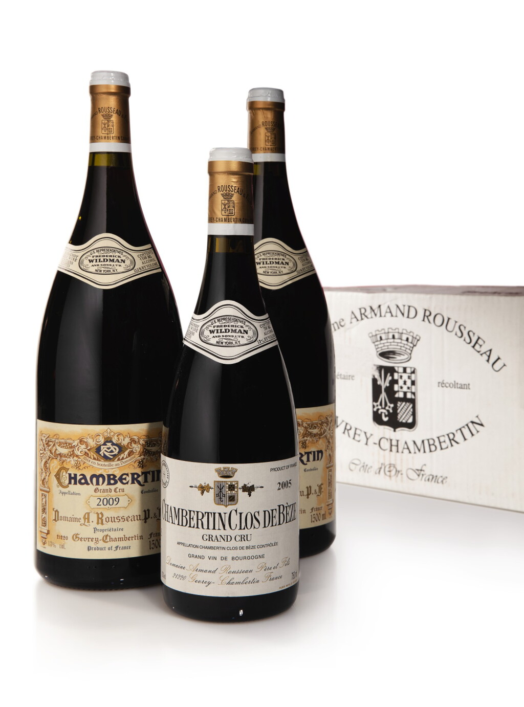 View full screen - View 1 of Lot 267. Chambertin 2009 Domaine Armand Rousseau (2 MAG).