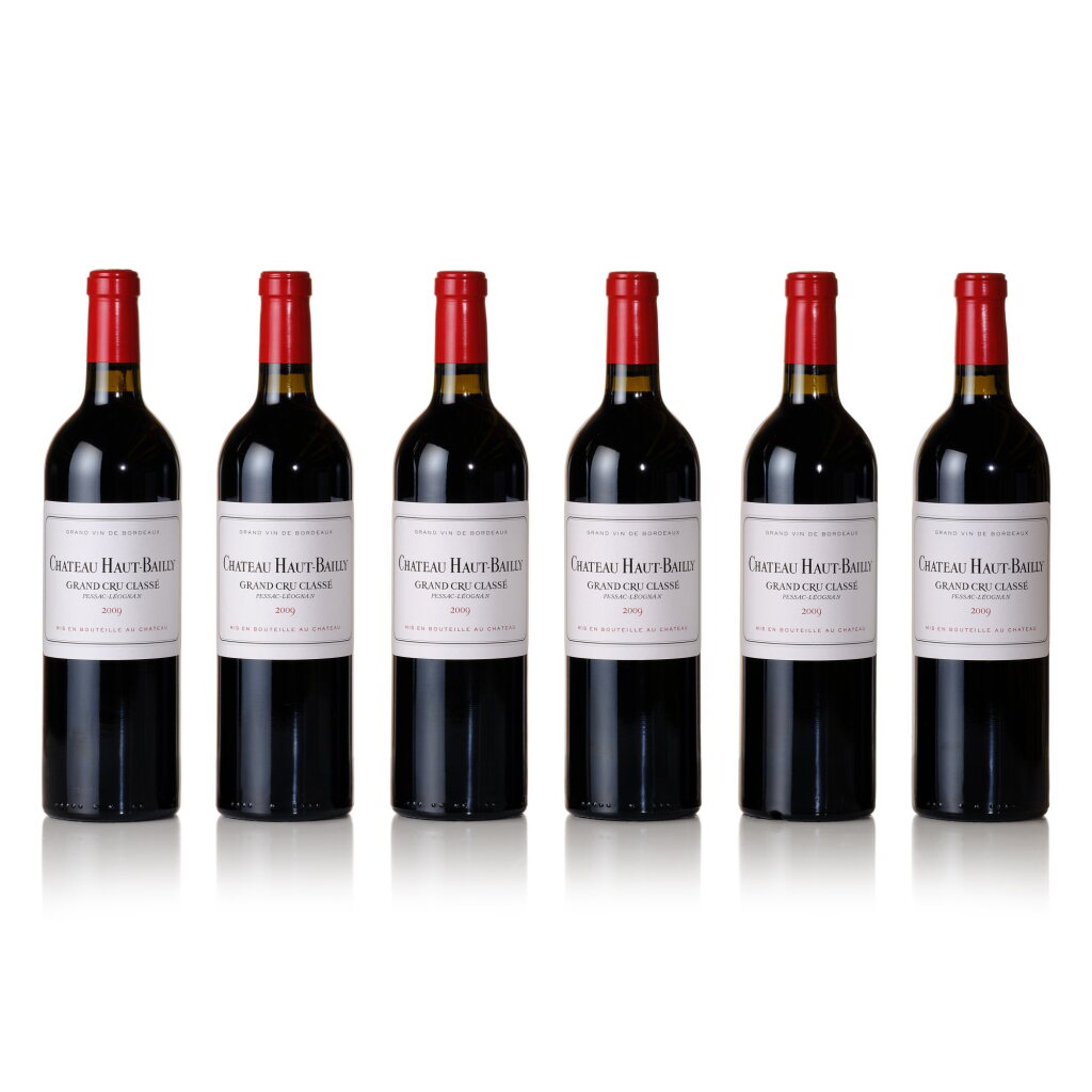 View full screen - View 1 of Lot 401. Chateau Haut Bailly 2009 (6 BT).