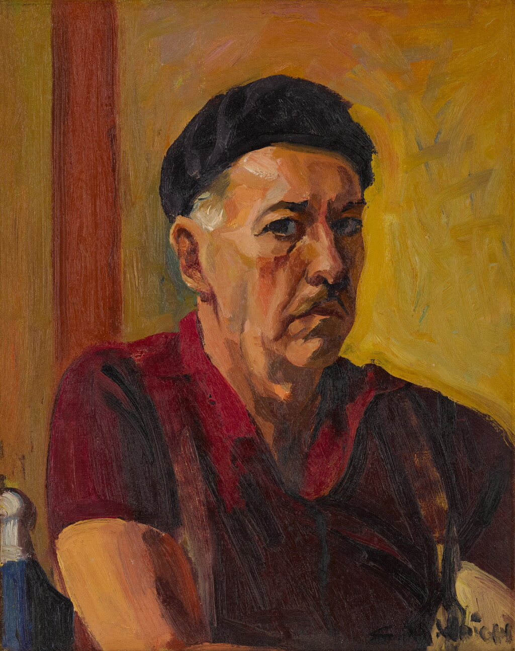 View full screen - View 1 of Lot 471. Self Portrait.