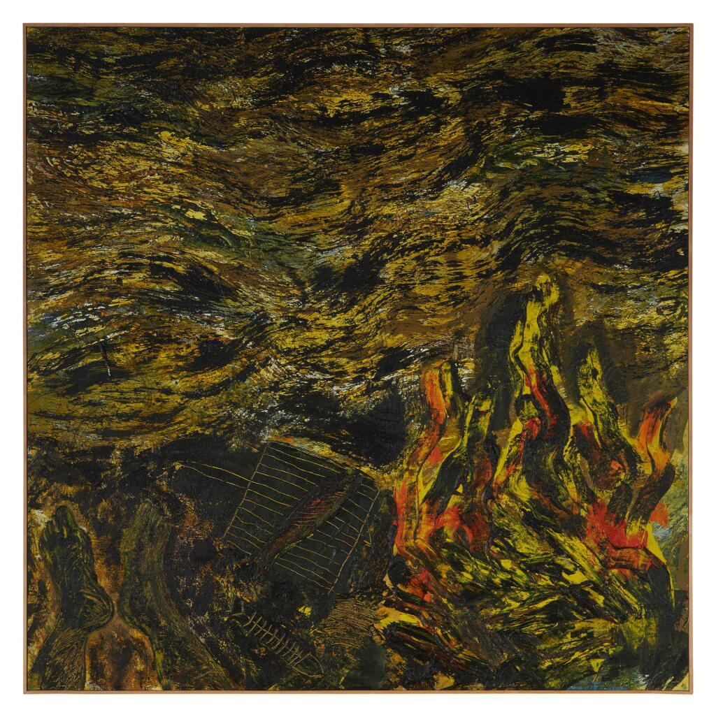 View full screen - View 1 of Lot 279. Feu, poisson, et pieds.