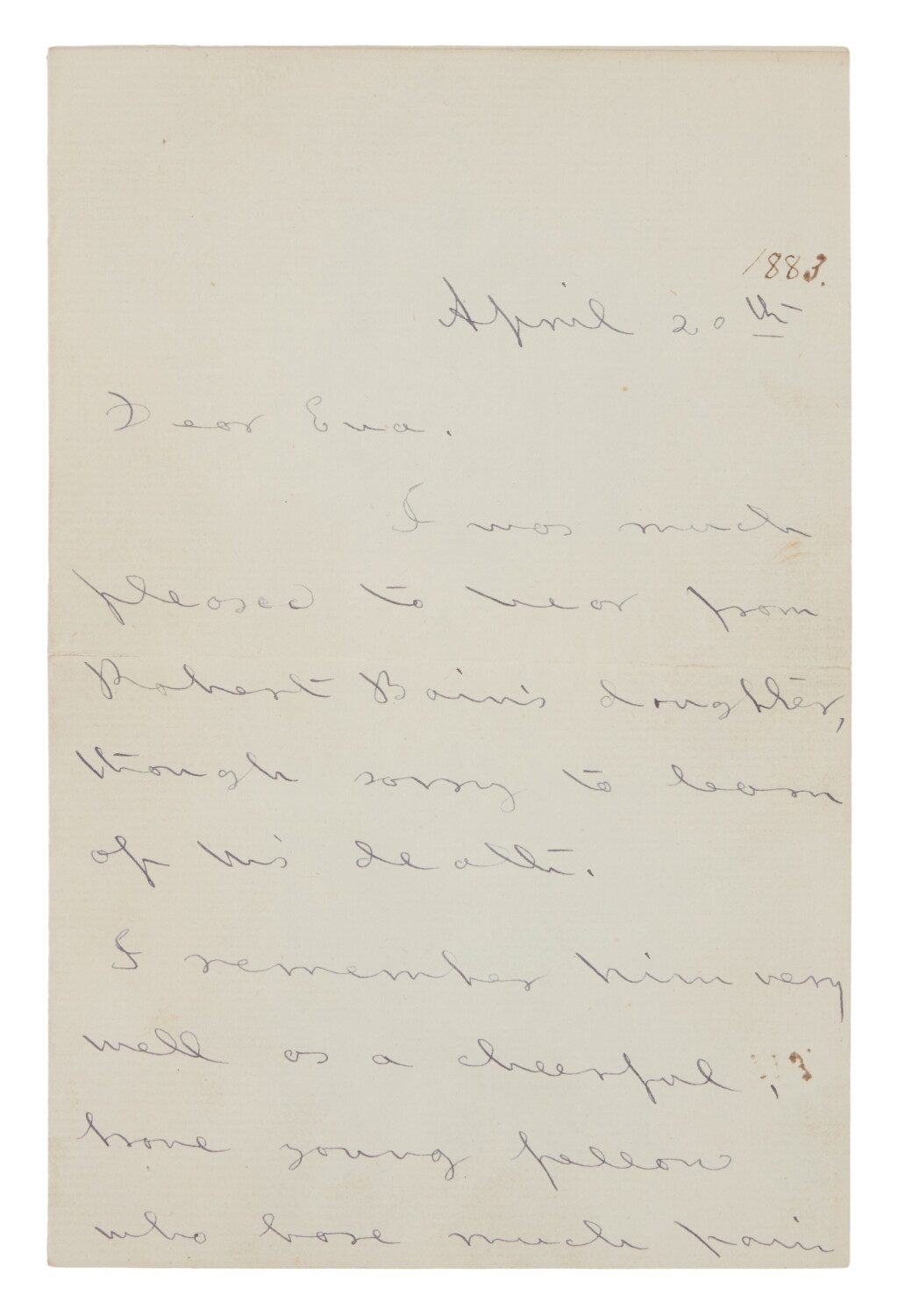 View full screen - View 1 of Lot 1046. Louisa May Alcott | Autograph letter signed, discussing her sisters .
