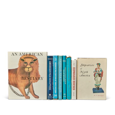 View full screen - View 1 of Lot 1327. A Group of American Folk Art Books, Approximately 140 Volumes.