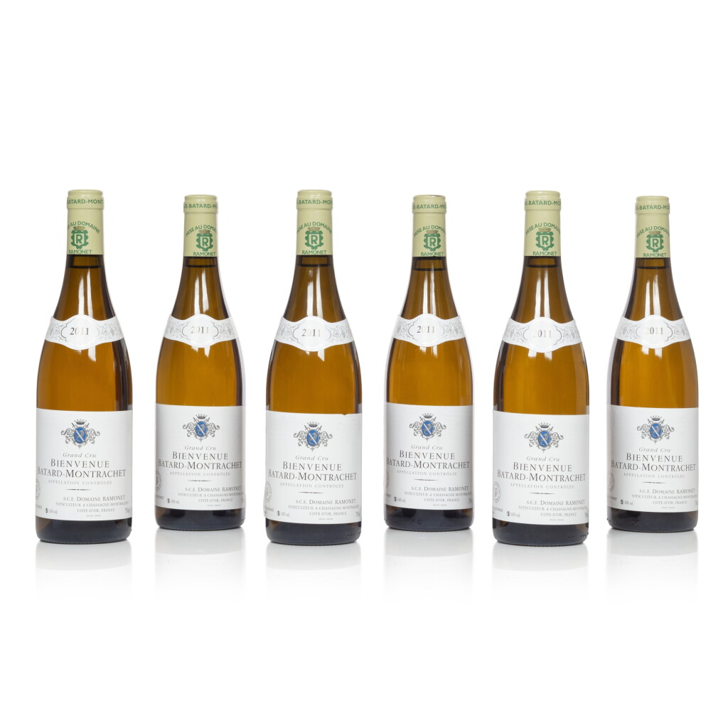 View full screen - View 1 of Lot 8310. Bienvenues Bâtard Montrachet 2011 Domaine Ramonet (6 BT).