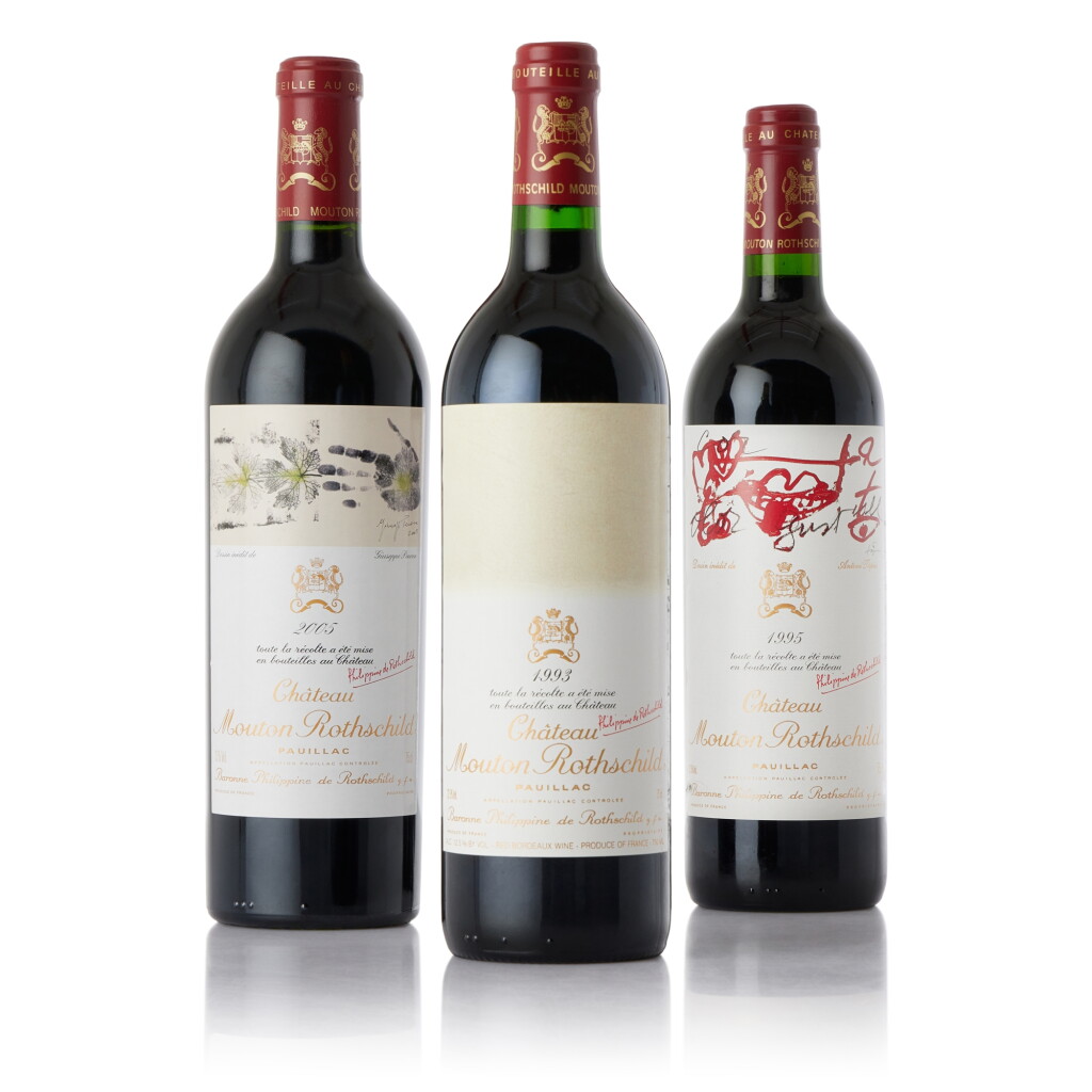 View full screen - View 1 of Lot 5122. Château Mouton Rothschild 2005 (6 BT).