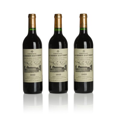 View full screen - View 1 of Lot 133. Château La Mission Haut-Brion 1989 (12 BT).