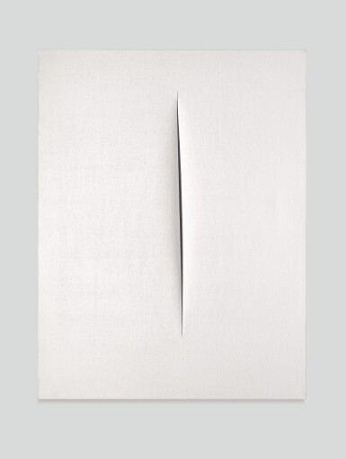 View full screen - View 1 of Lot 15. LUCIO FONTANA | CONCETTO SPAZIALE, ATTESA.