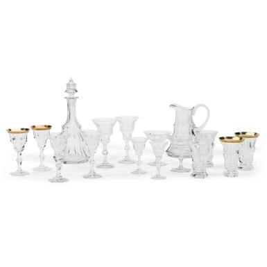 View full screen - View 1 of Lot 46. A Moser 'Diplomat' pattern part service, 20th century.