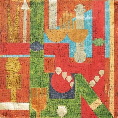 View full screen - View 1 of Lot 43. FARAMARZ PILARAM | UNTITLED .