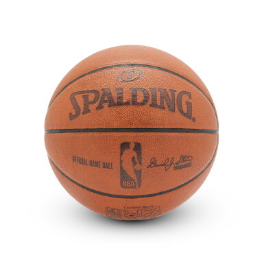 View full screen - View 1 of Lot 1. 2010 NBA Finals Game Used Basketball | Game 1 | Kobe Bryant’s Final Los Angeles Lakers Championship Series.