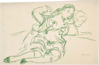 Studie Zur Frau In Blau (Study for the Woman in Blue)