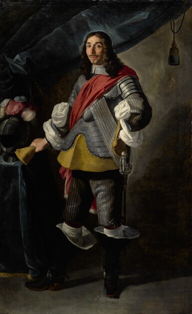 View full screen - View 1 of Lot 200. CARLO CERESA | PORTRAIT OF BARONE IGNAZIO DE PIZZIS, FULL-LENGTH.