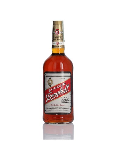 View full screen - View 1 of Lot 325. Berghoff Bonded 8 Year Old 100 NV (1 LITR).