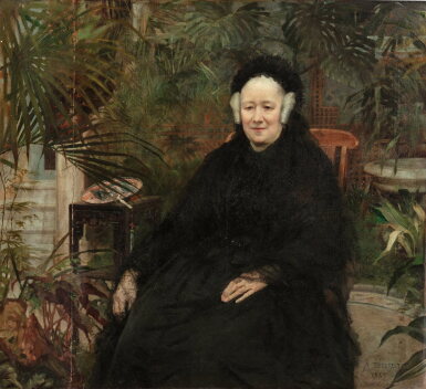 View full screen - View 1 of Lot 210. Portrait of Madame de Saussine.