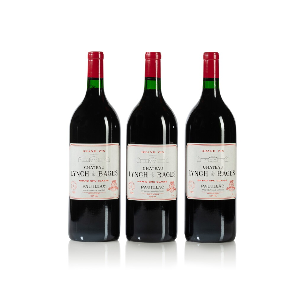 View full screen - View 1 of Lot 246. Château Lynch-Bages 1989 (3 MAG).