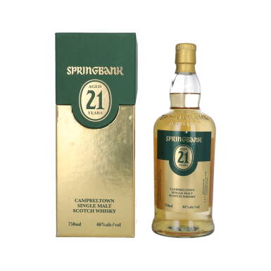 View full screen - View 1 of Lot 5349. Springbank 21 Year Old Fresh Rum Barrel 46.0 abv 1993 (1 BT75).