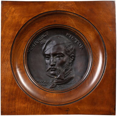 View full screen - View 1 of Lot 49. Portrait of Théodore Géricault | Portrait de Théodore Géricault.