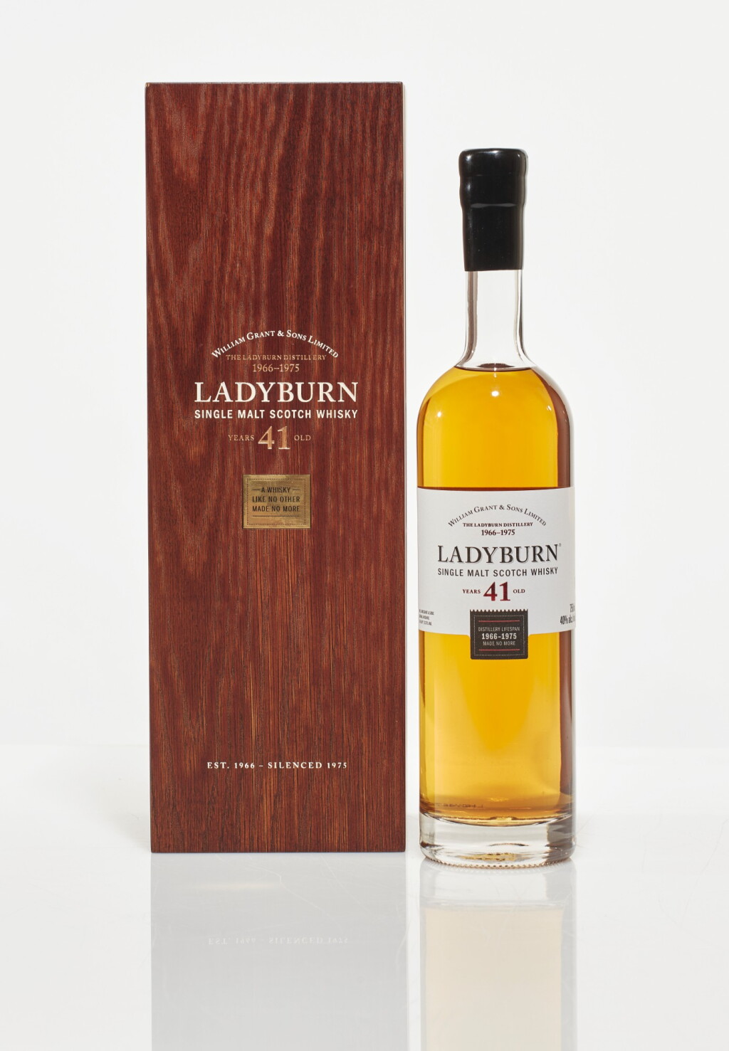 View full screen - View 1 of Lot 28. Ladyburn 41 Years Old 40.0 abv NV (1 BT75cl).