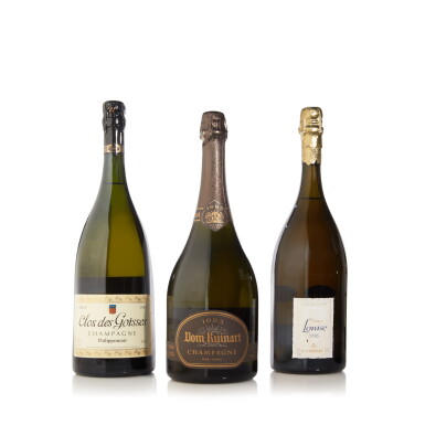 View full screen - View 1 of Lot 135. Dom Ruinart, Blanc de Blancs 1993 (2 MAG).