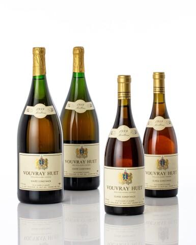 View full screen - View 1 of Lot 6895. Vouvray Moelleux, Cuvée Constance 1989 Huet (12 BT).