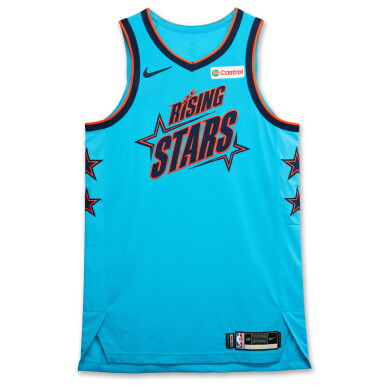 View full screen - View 1 of Lot 76. Leonard Miller Game Worn ‘Rising Stars’ Jersey | Matched to Rising Star Semifinals and Championship.