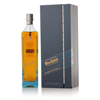 View full screen - View 1 of Lot 9717. Johnnie Walker Blue Label Alfred Dunhill 40.0 abv NV (1 LITR).