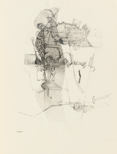 View full screen - View 1 of Lot 213. Christian d'Orgeix | Sans Titre.