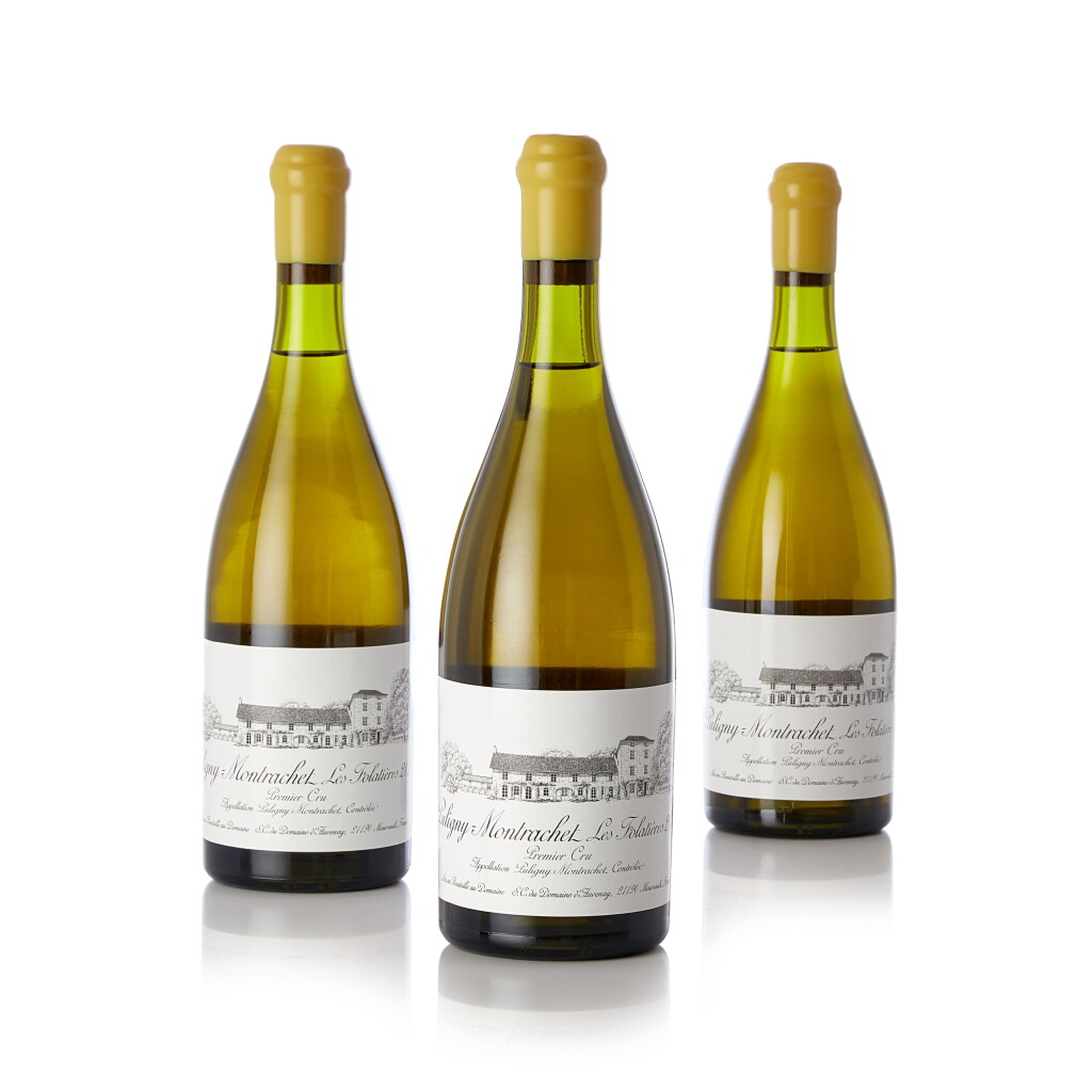 View full screen - View 1 of Lot 6065. Puligny Montrachet, Les Folatières 2011 Domaine d'Auvenay (3 BT).