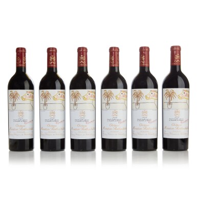 View full screen - View 1 of Lot 49. Château Mouton Rothschild 2006 (6 BT).