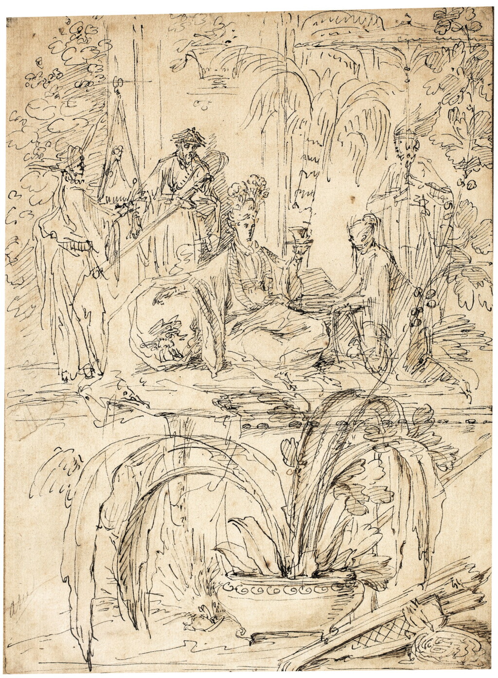 View full screen - View 1 of Lot 36. Allegory of Asia.