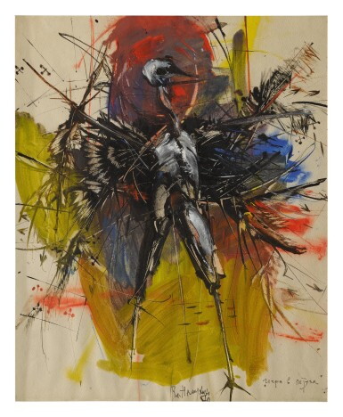 View full screen - View 1 of Lot 57. VLADIMIR NEMUKHIN | ROOSTER.
