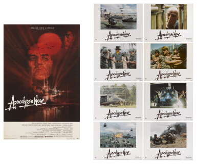 View full screen - View 1 of Lot 126. Apocalypse Now (1979), poster and set of 8 lobby cards, US.