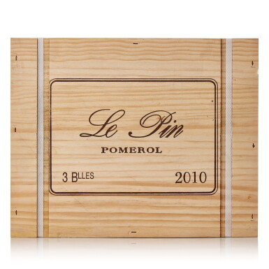 View full screen - View 1 of Lot 7719. Le Pin 2010 (3 BT).