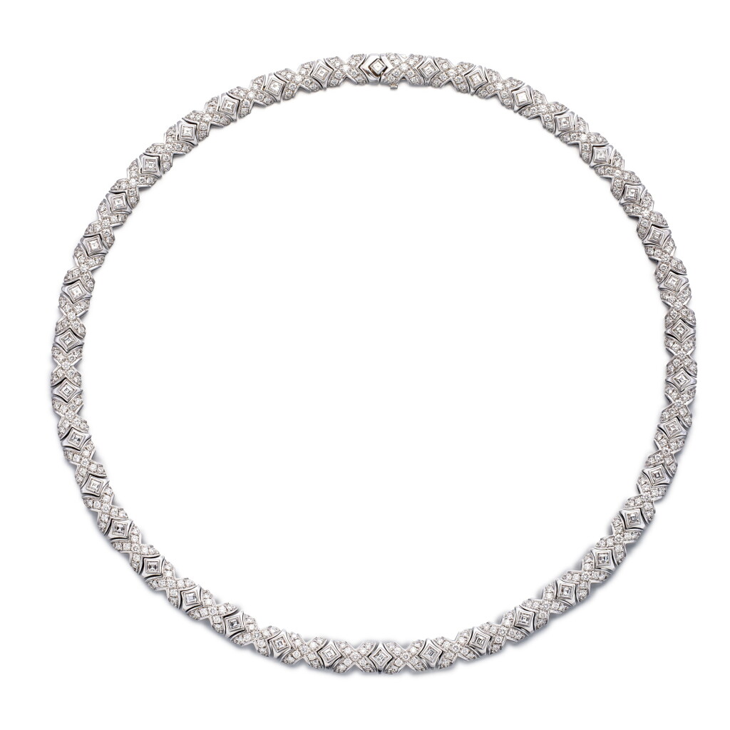 View full screen - View 1 of Lot 1844. Diamond Necklace | 寶格麗 | 鑽石 項鍊.