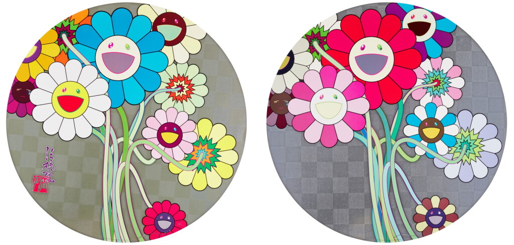 View full screen - View 1 of Lot 36. TAKASHI MURAKAMI | FLOWERS FOR ALGERNON; AND WARHOL/SILVER.