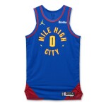 Christian Braun Denver Nuggets 2025-2026 Emirates NBA Cup Game Worn Statement Edition Jersey