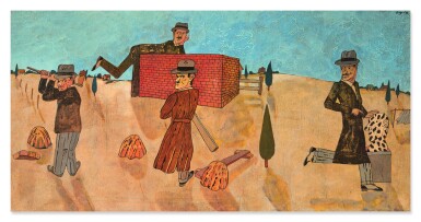 View full screen - View 1 of Lot 735. Un atelier para el escultor.